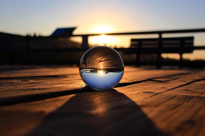  photography-british columbia-surrey-whiterock-lensball-sunrise-orb-wood-panels-sphere-glass-bench-canada-photo-photograph-photographer
